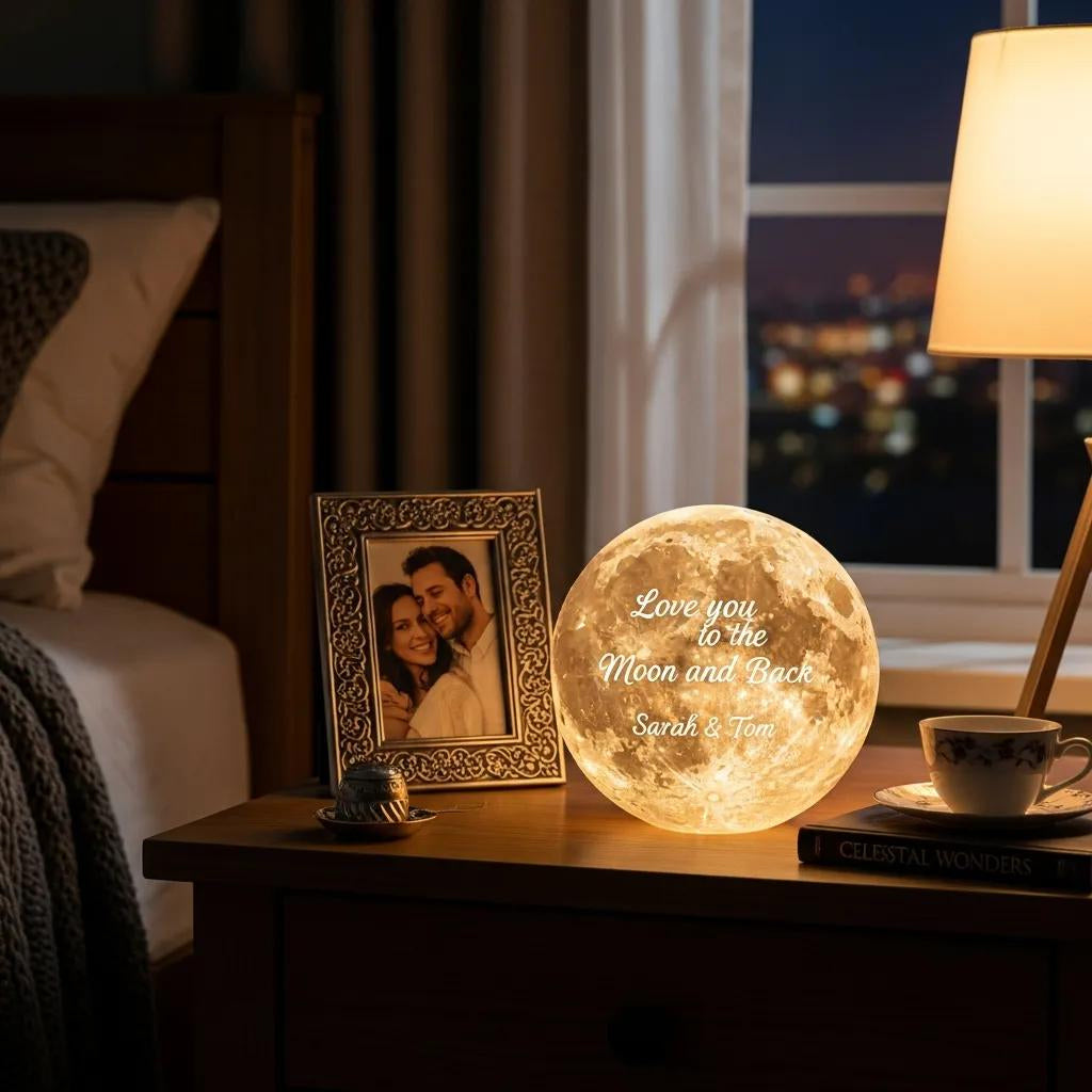 Personalised Moon Lamp Designs That Dazzle and Inspire