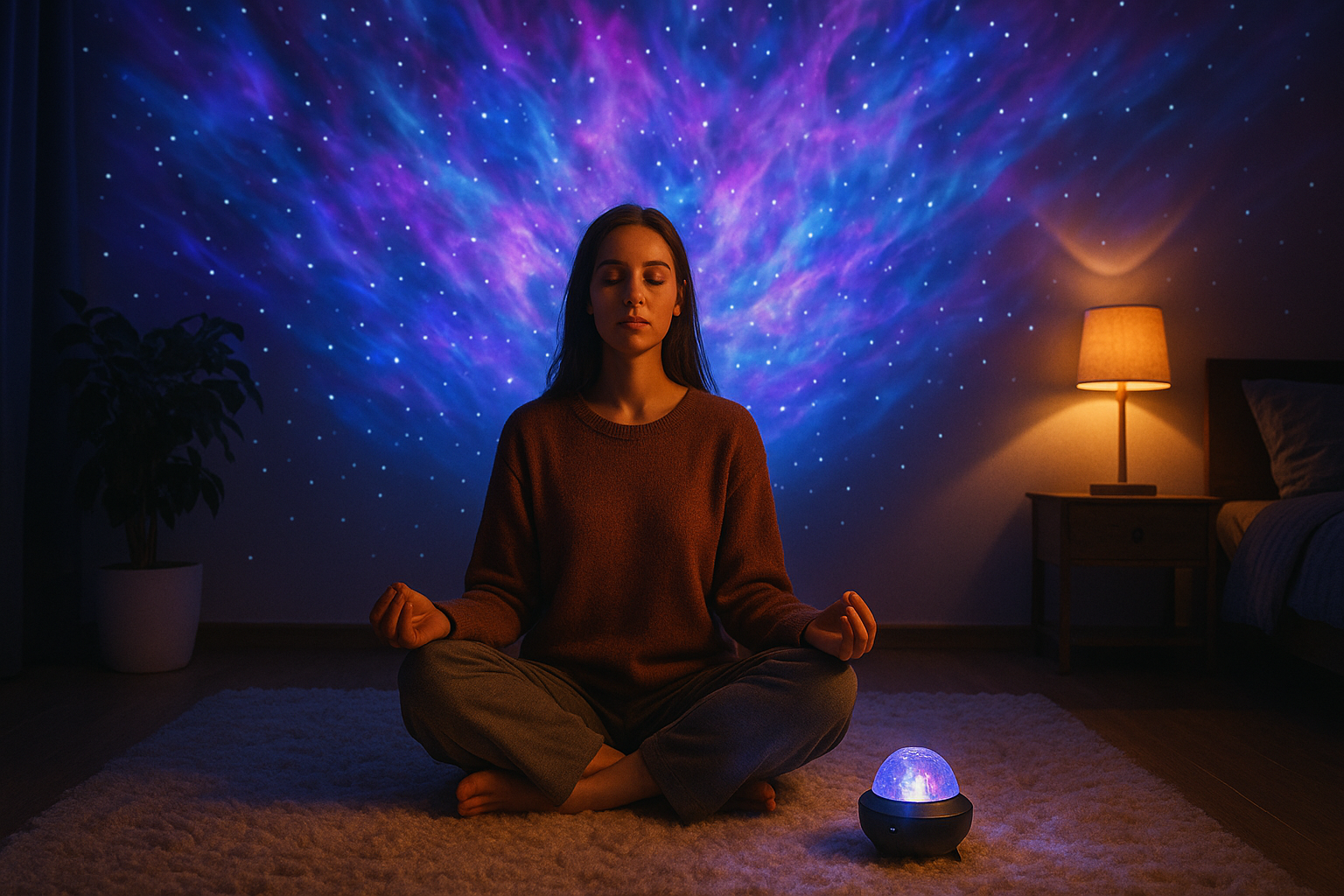 Starry Calm: How a Galaxy Projector for Anxiety Relief Australia Can Create a Peaceful Mindset