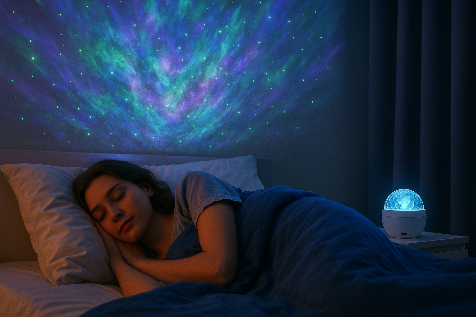 Sleep Under the Stars: Using a Galaxy Projector for Sleep Australia to Transform Your Night Routine
