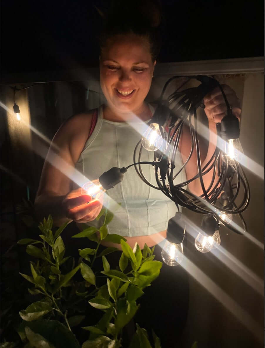 Galactic Night™ | Vintage Festoon String Lights (2024 Solar Edition)