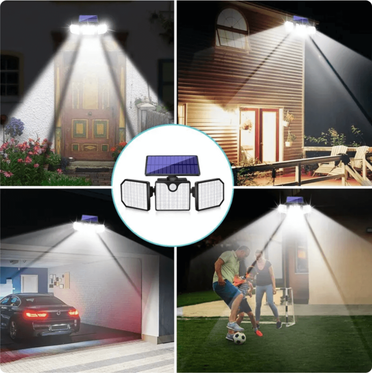 Solar Flood Light – Bright Security, Energy Saving