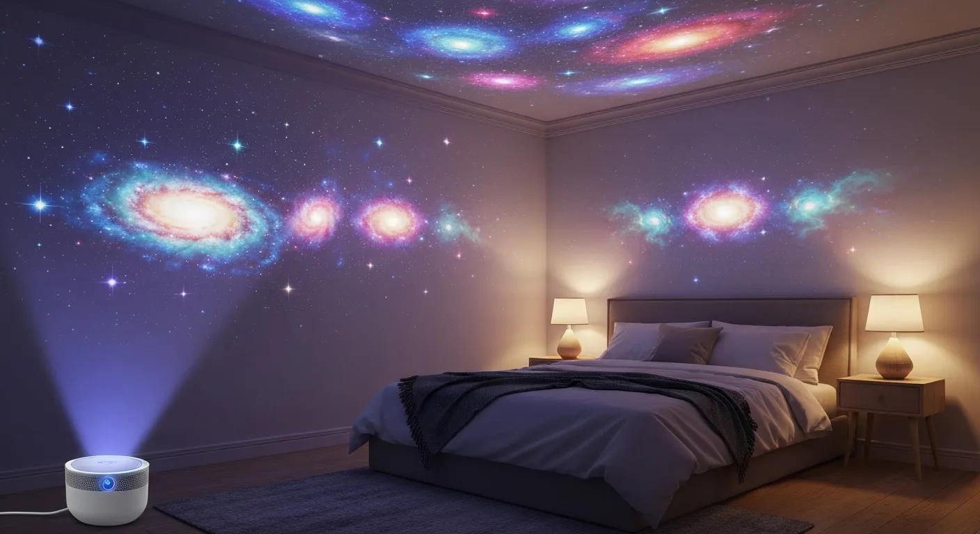 The Best Night Room Light in Australia: Create a Calming Galaxy-Inspired Bedroom