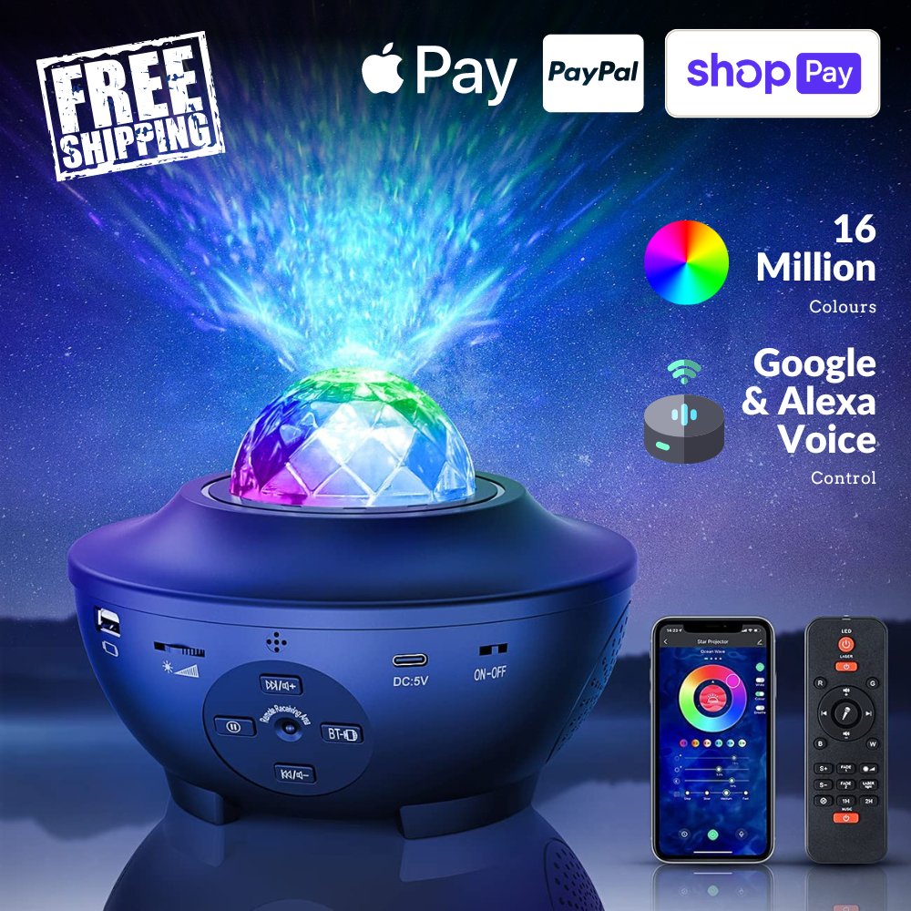 GALACTIC NIGHT™ Starry Projector (2023 Edition)